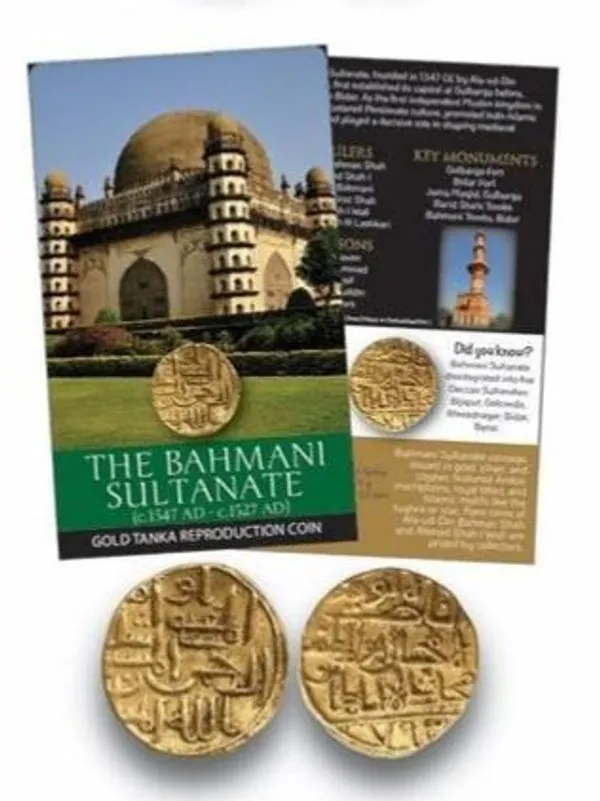 The_Bahmani_Sultanate_Dynasty_Gold_Tanka_Reproduction_Coin_Guide_-_ATM_Card_-_Pack_of_2