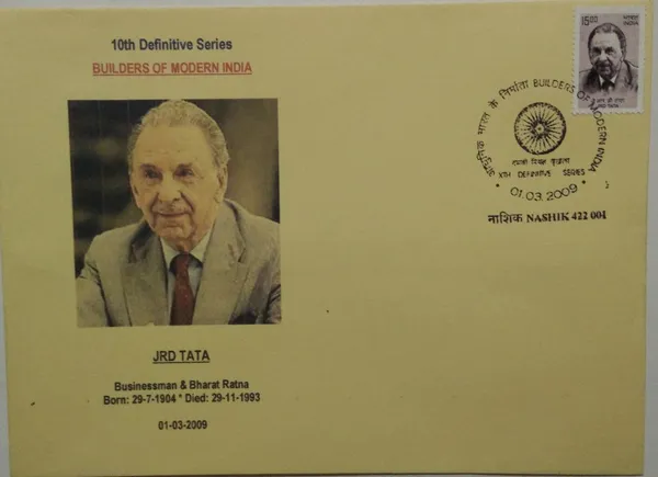 India_-_FDC_-_01-03-2009_-_Definitive_-_10th_Series_JRD_TATA