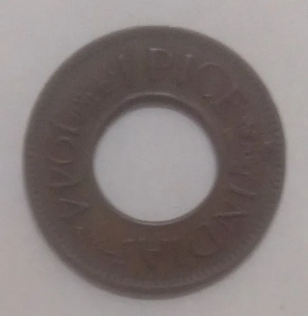 British_India_Coin_George_VI-1_Pice_1944_Used_Copper_-_Pack_of_3