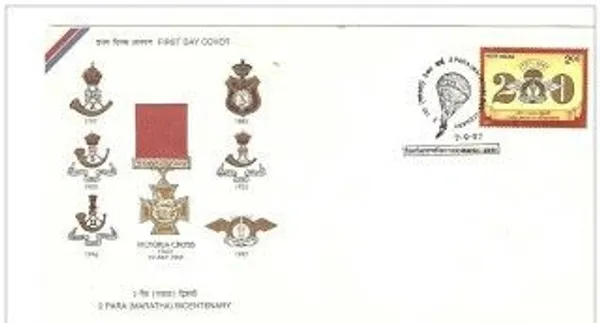 INDIA_-_FDC_-_1997_-_07_Sep_1997_Bicentenary_Of_2Nd_Para_(Maratha)_Battalion_-_Pack_of_3
