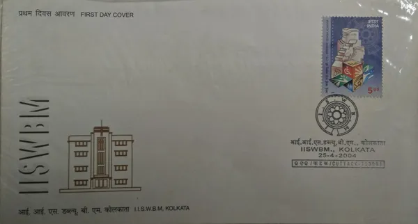 INDIA_-_FDC_-_25-04-2004_-_Golden_Jubilee_Of_Indian_Institute_Of_Social_Welfare_Business_Management(Iis-Wbm),_Kolkata_-_Pack_of_2