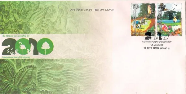 INDIA_-_FDC_-_2010_-_05_Jan_2010_International_Year_Of_Biodiversity_-_Pack_of_3