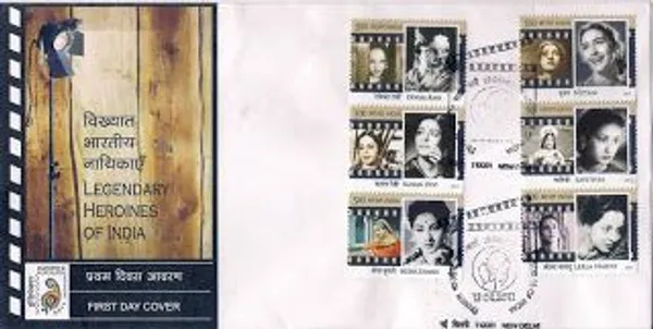INDIA_-_FDC_-_2011_-_13_Feb_2011_Legendary_Heroines_Of_India