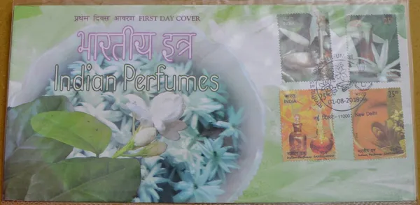 INDIA_-_FDC_-_2019_-_01_Aug_2019_Indian_Perfumes
