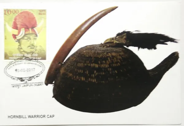 Hornbill_Warrior_Cap_Maximum_Card_-_Pack_of_3