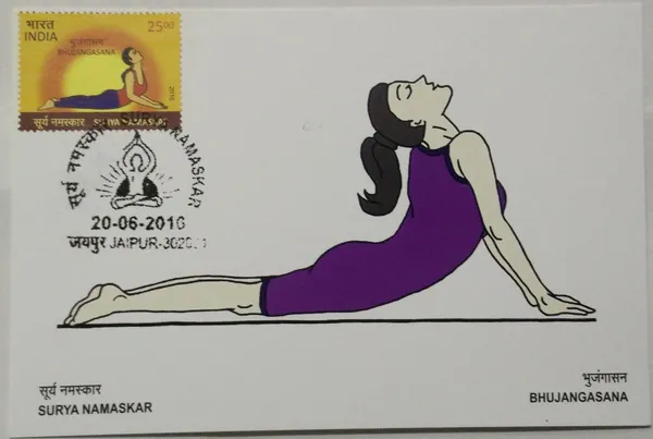 Bhujangasana_Maximum_Card._Collectible_item_-_Pack_of_3