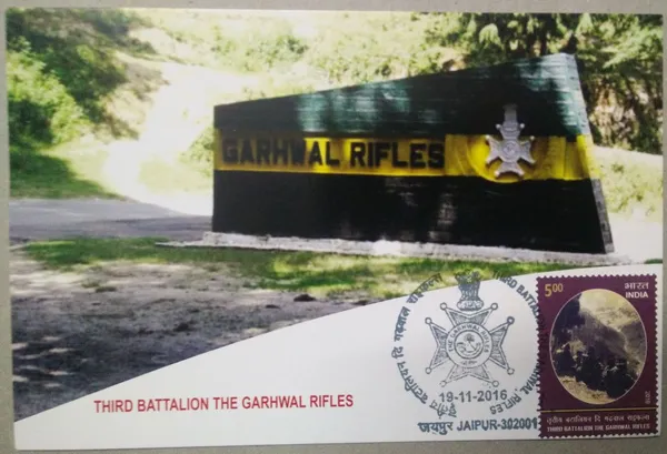 Third_Battalion_the_Garhwal_Rifles_Maximum_Card_-_Pack_of_3