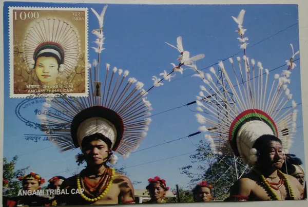 Angami_Tribal_Cap_Maximum_Card_-_Pack_of_3