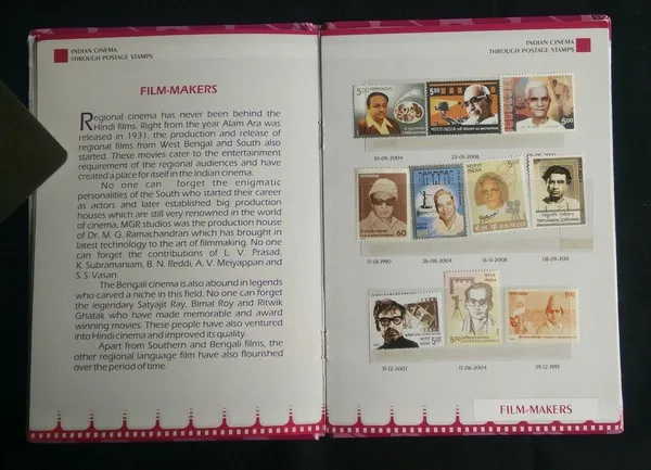 India_-_Indian_Cinema_Through_Postage_Stamps_Presentation_Pack_-_MNH