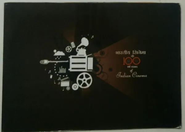 India_-_100_Years_of_Indian_Cinema_Presentation_Pack_-_Stamp_-_MNH
