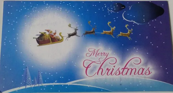 India_-_2008_-_Merry_Christmas_Presentation_Pack_-_Stamp_-_MNH