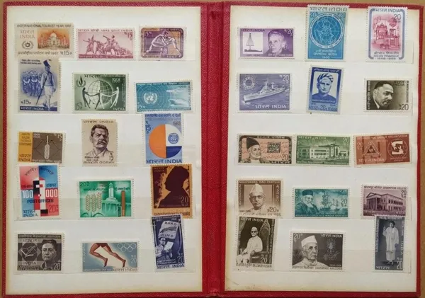 India_-_The_indian_posts_telegraphs_department_Presentation_Pack_-_Stamp_-_MNH