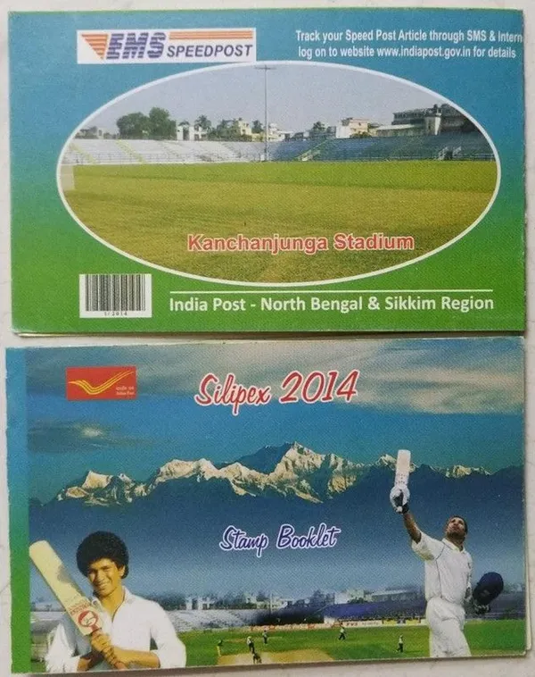 India_-_2013_Stamp_Issue_-_Sachin_Tendulkar_-_Silipex_2014_Stamp_Booklet_-_Presentation_Pack_-__per_Stamp_-_MNH