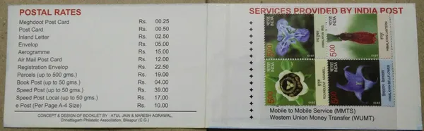 India_-_2013_-_Wild_Flowers_of_India_(1)_Presentation_Pack_-_Stamp_-_MNH