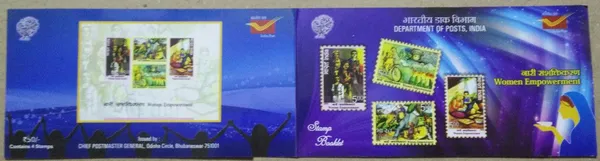India_-_2015_-_Women_Empowerment_(3)_Presentation_Pack_-_Stamp_-_MNH