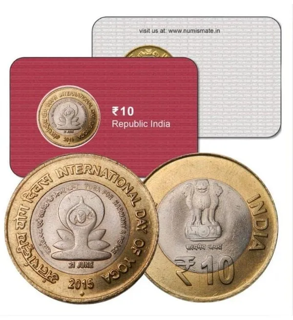 India_-_2015_-_International_Day_Of_Yoga_ATM_card__(Pvt)_-_Pack_of_2