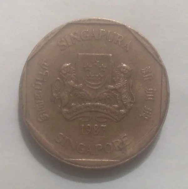 Singapore_-_1$_1987_Majulah_/_Singapor_-_Pack_of_3