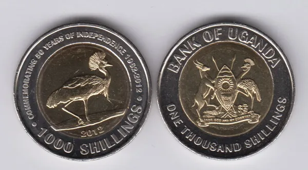 Uganda_-_Uganda1000_Shillings2012_50_Years_of_Independence_Bimetal_UNC_Condition