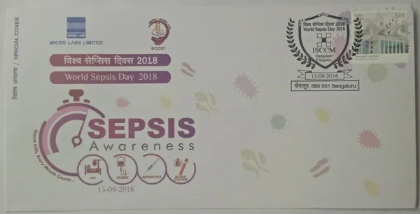 INDIA_-_Special_Cover_-_13-09-2018_-_World_Sepsis_Day_-_Pack_of_3