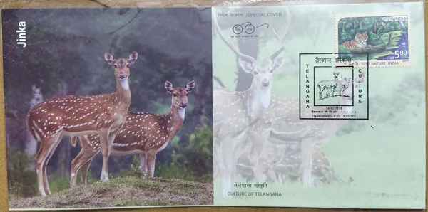 INDIA_-_Special_Cover_-_14-12-2018_-_Culture_of_Telangana_Jinka_-_Pack_of_2