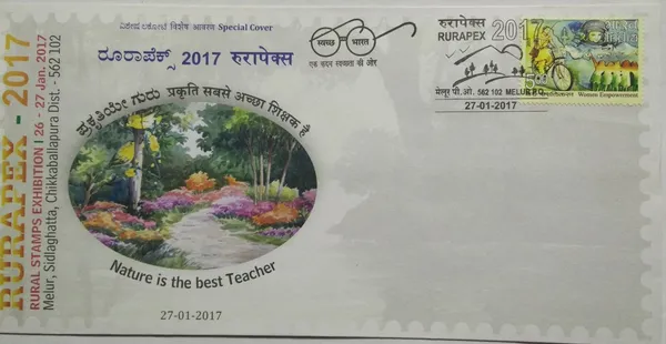 INDIA_-_Special_Cover_-_27-01-2017_-_Nature_Is_The_Best_Teacher_-_Pack_of_3