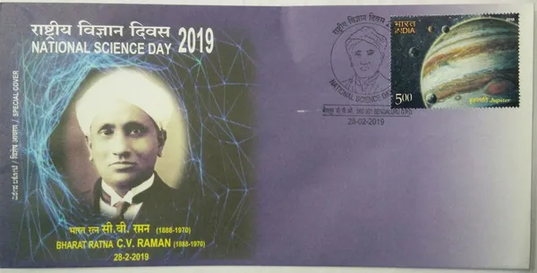 INDIA_-_Special_Cover_-_28-02-2019_-_Bharat_Ratna_C_V_Raman_-_Pack_of_3