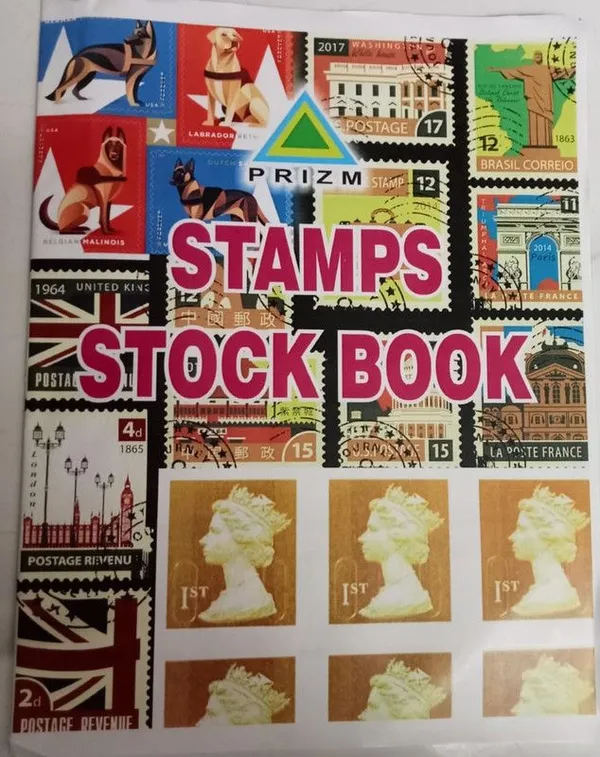Stamp_Album_3_Back_To_Back_Pages/_5_Lines