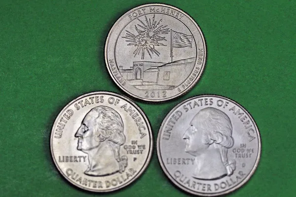 United_States_-_2013_Fort_McHenry_National_Park_Quarter_Coin_Brilliant_Uncirculated