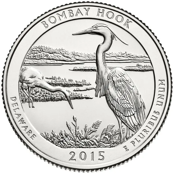 United_States_-_2015_Bombay_Hook_National_Park_Quarter_Coin_Brilliant_Uncirculated