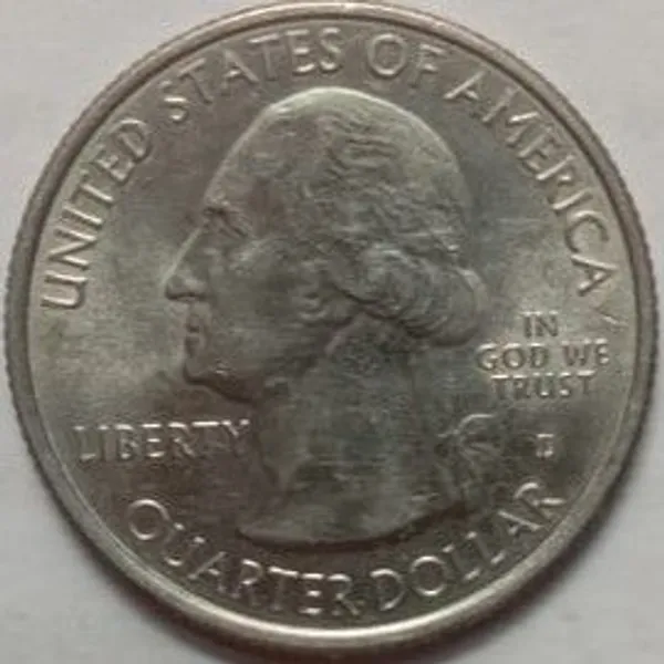 United_States_-_2016_Shawnee_National_Park_Quarter_Coin_Used_-_Pack_of_2