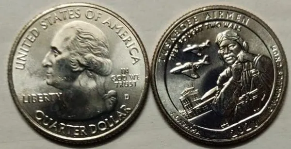 United_States_-_2021_Tuskegee_Airmen_Quarter_Coin_Brilliant_Uncirculated