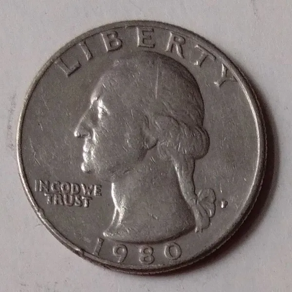 United_States__QUARTER_DOLLAR_1980(Used)_-_Pack_of_2