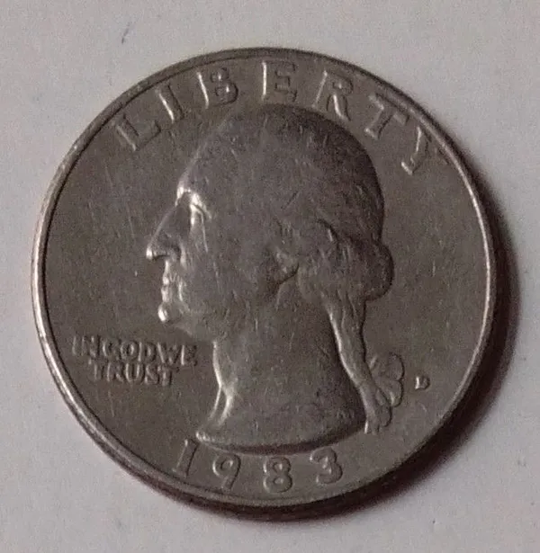 United_States__QUARTER_DOLLAR_1983(Used)_-_Pack_of_2
