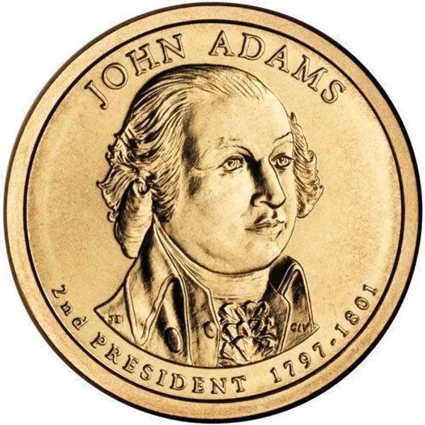 United_States_2nd_President_One_Dollar_-_John_Adams_(1797-1801)_UNC1Quantity