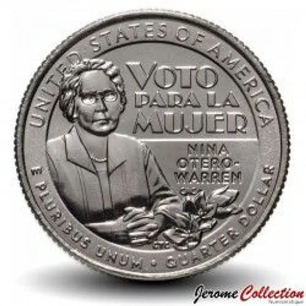 United_States_District_Quarters,_UNC_1_Coin_2022_(Nina_Otero-Warren)_-_Pack_of_2