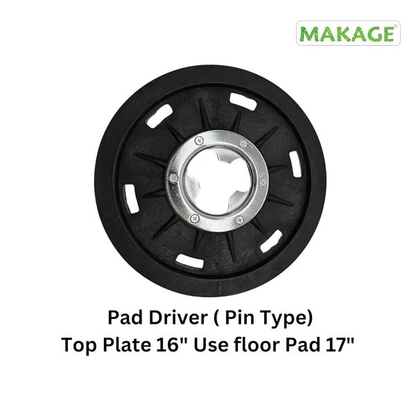Blak_Pin_Pad_Holder_Single_Disc_Machine_17_Inch_Width_Hook_Type_Ss_Mounting