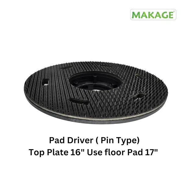 Blak_Pin_Pad_Holder_Single_Disc_Machine_17_Inch_Width_Hook_Type_Ss_Mounting