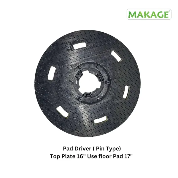 Blak_Pin_Pad_Holder_Single_Disc_Machine_17_Inch_Width_Hook_Type_Ss_Mounting