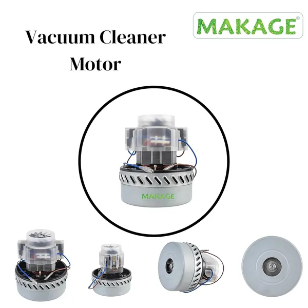 Black_And_Gray_Motor_For_Vacuum_Cleaner_A_049C_240V_10_Amp_1200_Watt_Double_Stage_Turbine