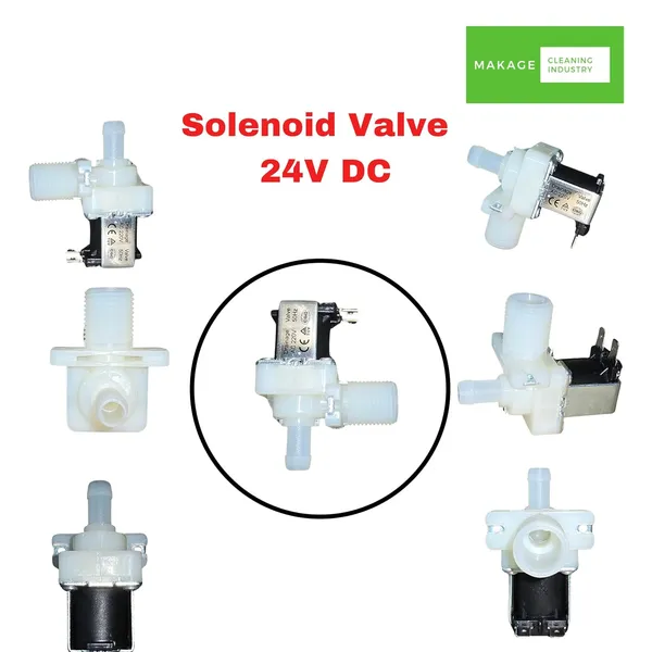 White_Scrubber_Drier_Water_Valve_Electric_Solenoid_Valves