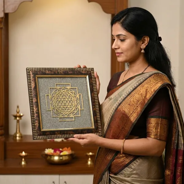 Pyrite_Stone_Shree_Yantra_Wooden_Frame_7_By_7