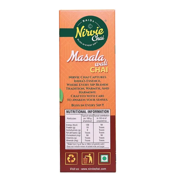 Nirvie_Masala_Wali_Chai_Premium_Spiced_Blend_Rich_Aroma_Authentic_Indian_Flavour_Bold_Brew_For_Traditional_Milk_Preparation_Fresh_Garden_Leaves_With_Classic_Spice_Notes