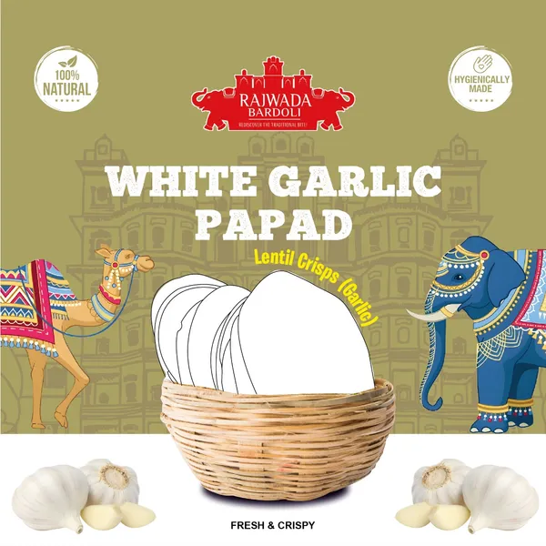 White_Garlic_Papad_Lentil_Crisps_By_Rajwada_Bardoli_Fresh_And_Crispy