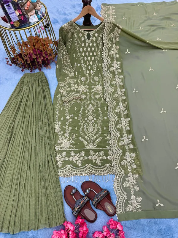 Sage_Green_Embellished_Pakistani_Sharara_Suit_Set_Elegant_Ethnic_Wear_For_Women