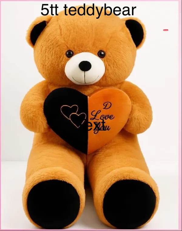 Orange_Faux_Fur_Stuffed_Toy_For_Kids