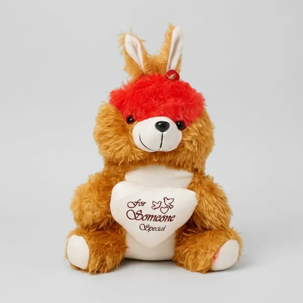 Orange_Faux_Fur_Stuffed_Toy_For_Kids