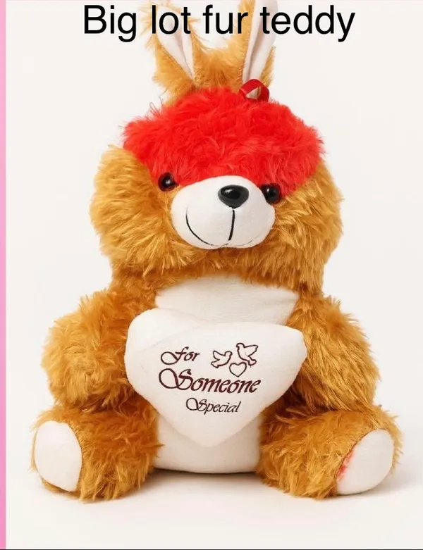Orange_Faux_Fur_Stuffed_Toy_For_Kids