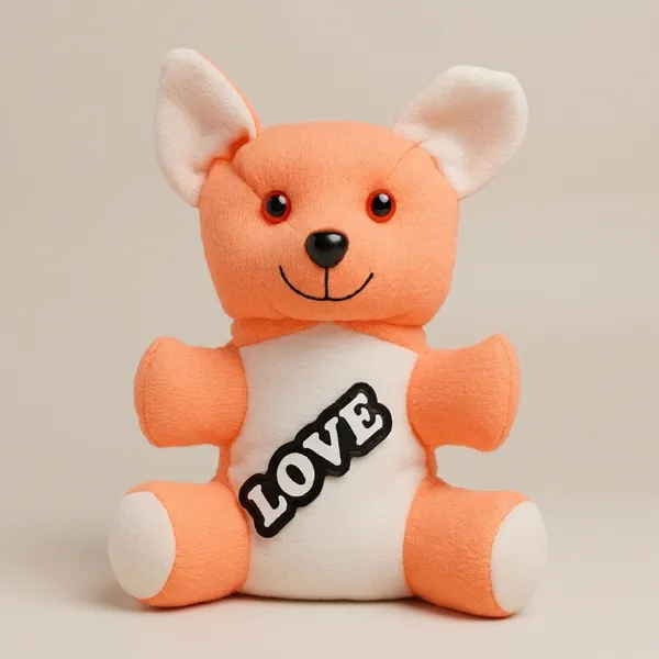 Orange_Faux_Fur_Stuffed_Toy_For_Kids