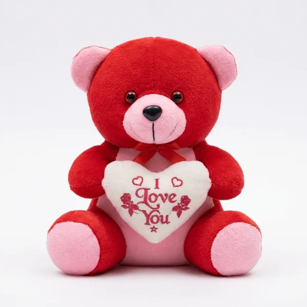 Red_Faux_Fur_Stuffed_Toy_For_Kids