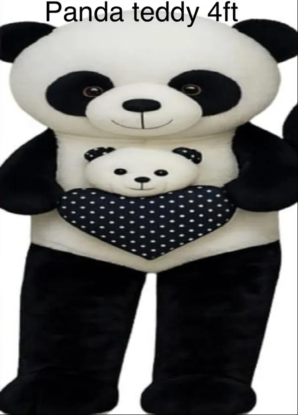 White_Faux_Fur_Stuffed_Toy_For_Kids
